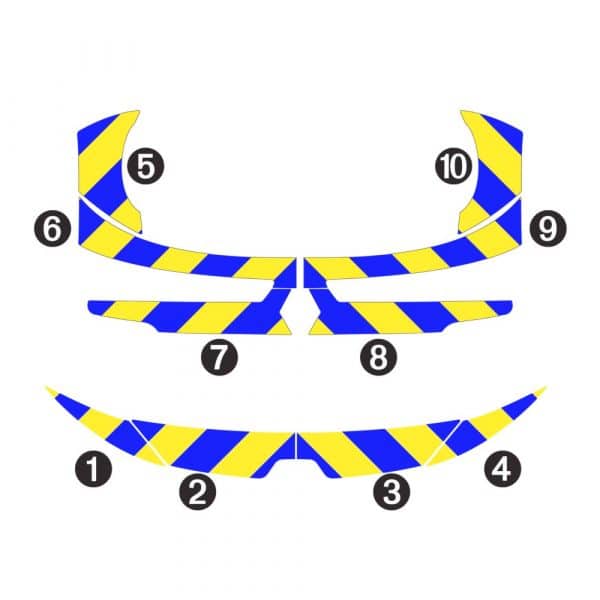 Kit Jaune-Bleu Partiel - RENAULT Austral (2022) – Image 2